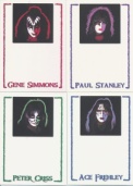 KISS Series 3 Unsigned Autograph Set