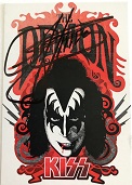 KISS Ultra Deluxe AUTOGRAPH Gene Simmons